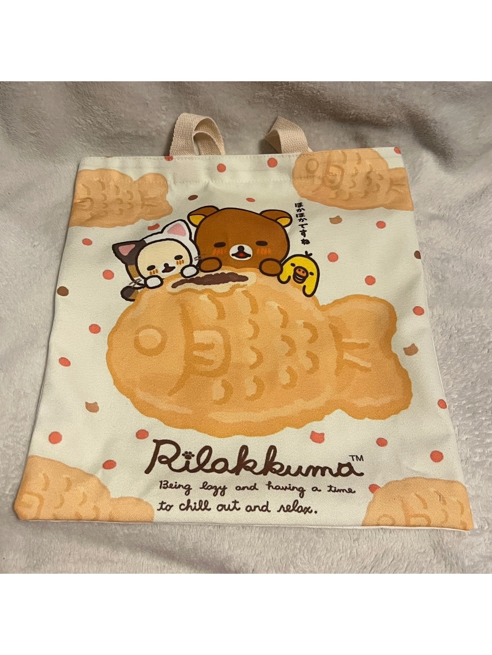 Rilakkuma Taiyaki Tote Bag